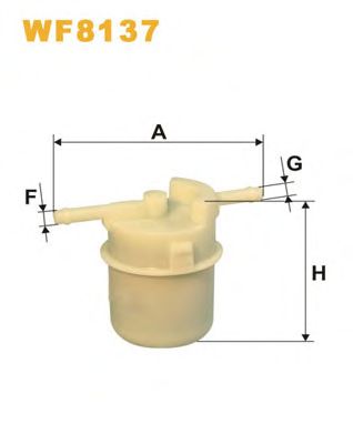 WIX FILTERS wf8137 -  Топливный фильтр